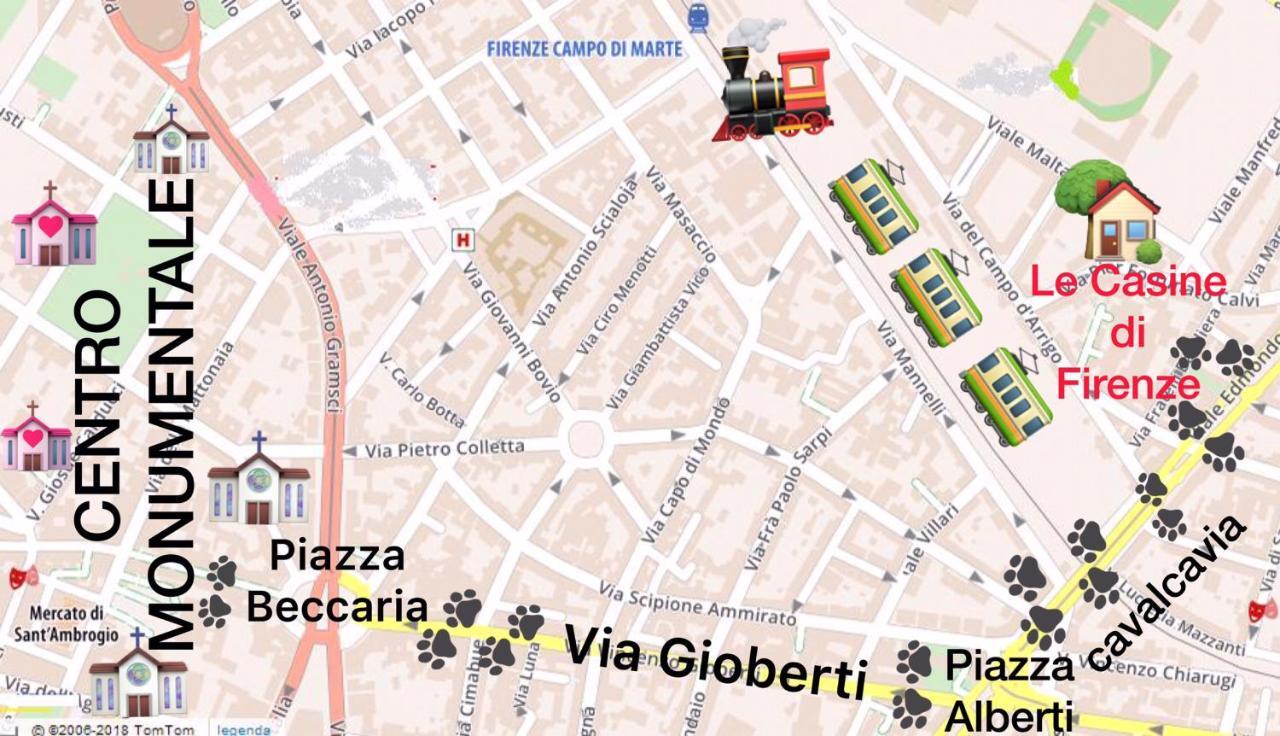 Le Casine Di Firenze Bed & Breakfast Ngoại thất bức ảnh